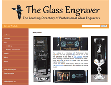 Tablet Screenshot of glass-engraver.co.uk
