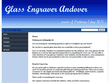 Tablet Screenshot of cuttingedgeuk.glass-engraver.co.uk